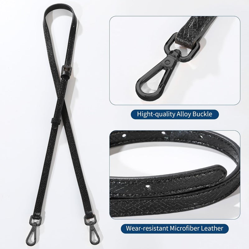 Hamdecro Store Leather Purse Strap, Purse Straps Replacement Crossbody Shoulder Straps for Bags, Adjustable Straps for Handbags - Image 4